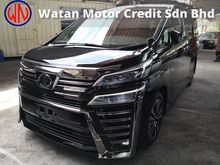 2018 Toyota Vellfire 2.5 ZG FACELIFT PRE CRASH UNREG