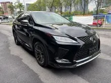 2021 Lexus RX 300 2.0 F Sport Unregistered with MAX LOAN, CASH REBATE, 360 Camrea, Pan Roof, HUD, BSM, 8 YEARS Warranty