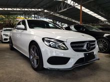 2018 Mercedes-Benz C180 1.6 AMG Sport Push Start Keyless-Go Xenon Light LED Daytime Running Light Reverse Camera Memory Seat Paddle Shift Memory Seat