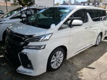 TOYOTA VELLFIRE ZA EDITION 2.5L UNREGISTER 2015 JAPAN SPEC MODELISTA BODY KIT
