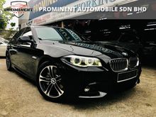 BMW 528i 2.0 M-SPORT 1 YR WTY 2014,M-SPORT STEERING,M-SPORT BUMPERS,NEW FACELIFT LIGHTS,CRYSTAL BLACK IN COLOUR,GPS SYSTEM,ONE DATIN OWNER