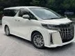 Recon 2019 Toyota Alphard 2.5 G S MPV