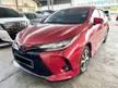 Used 2021 Toyota Yaris 1.5 G Hatchback*FREE WARRANTYT*HARGA JACKPOT*
