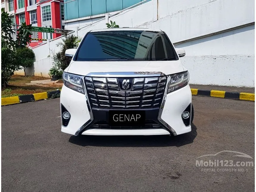 Jual Mobil Toyota Alphard 2015 G 2.5 di DKI Jakarta Automatic Van Wagon Putih Rp 605.000.000