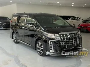 2023 Toyota Alphard 2.5 SC - Modellista B/Kit - Rear Monitor - Sunroof - Digital Inner Mirror - Blind Spot Monitor