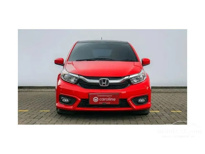 Jual Mobil Honda Brio 2022 E Satya 1.2 di Jawa Barat Automatic Hatchback Merah Rp 164.000.000