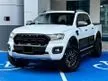 Used 2018/2019 Ford Ranger 2.0 Wildtrak High Rider Pickup Truck NO OFF ROAD SERVICE RECORD TIP TOP CONDITION - Cars for sale
