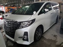 2017 Toyota Alphard 2.5 SC Unreg