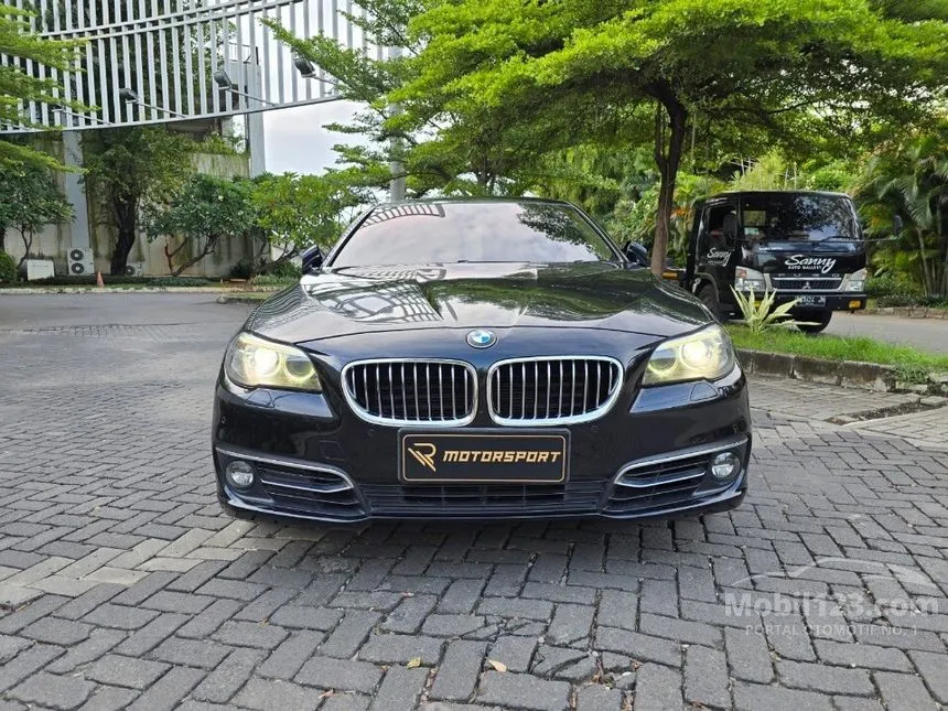 Jual Mobil BMW 520i 2016 Luxury 2.0 di DKI Jakarta Automatic Sedan Hitam Rp 275.000.000