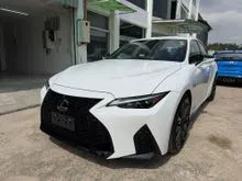 2023 Lexus IS 300 F SPORT 2.0 4 CAMERA BSM GRADE 5A 5K MILEAGE ONLY JAPAN EDITION