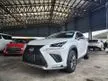 Recon 2019 Lexus NX300 2.0 F Sport 138000KM, 5 YEARS WARRANTY