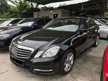 2013 Mercedes-Benz E250 CGI 1.8 Turbo (A) Avantgarde 7 SPEED LOCAL