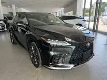 UNREG 2023 Lexus RX 350 2.4 F Sport - PANORAMIC ROOF - ORANGE CALIPER - ADVANCED DRIVE & AUTO PARKING - HUD - BSM - DIM - 4CAM