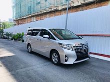 2015 Toyota Alphard 2.5 G S C Package MPV - (( X Spec 8 Seaters with 2 Power Doors))