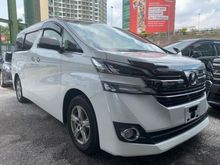 2016 Toyota Vellfire 2.5 X SPEC ( 2 POWER DOORS ) PROMOSI HARI RAYA