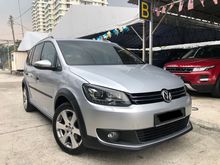 2012 Volkswagen Cross Touran 1.4 MPV, Sunroof, Daylight, 7 Seater, 1 Owner, Well Maintance, Call Now