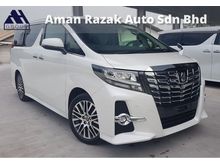 2017 Toyota Alphard 2.5 SC Sun Roof Pre Crash Pilot Seat Power Boot Unregister for sale