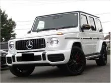 UNREG 2024 Mercedes Benz AMG G63 Manufaktur Edition 4.0L, with Grade 6A, 6K Low Mileage, AMG Night Package, 2-Tone Nappa Leather, 21 Inch AMG Wheels
