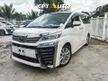 Recon 2018 Toyota Vellfire 2.5 Z A ZA Edition MPV/ / SUNROOF/ MOONROOF/POWER DOOR - Cars for sale