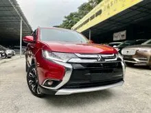 2018 Mitsubishi Outlander 2.4 SUV / SUNROOF / PADDLE SHIFT / 360 CAMERA / 7 LEATHER SEAT / POWER BOOT