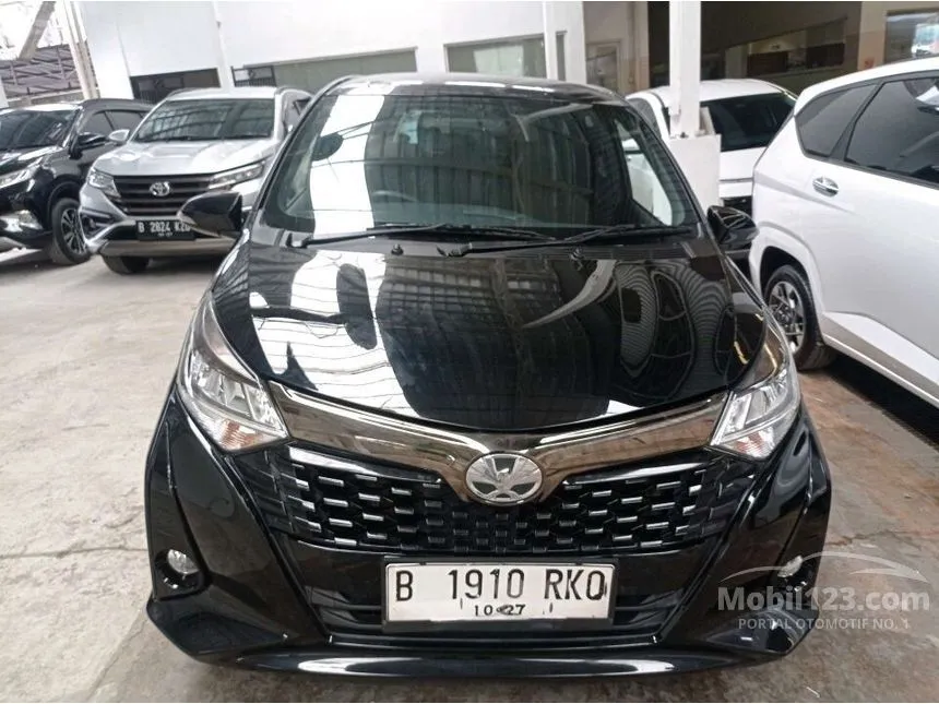 Jual Mobil Toyota Calya 2022 G 1.2 di Banten Automatic MPV Hitam Rp 147.000.000