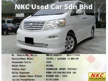 2004 Toyota ALPHARD 3.0 (A) MZG PANORAMIC P.BOOT P.DOORS