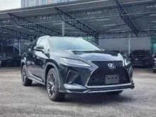 2021 Lexus RX 300 2.0 F Sport SUV - RED LEATHER SEAT, REAR POWER SEAT, 360 CAMERA, HEAD UP DISPLAY, PANORAMIC ROOF, SPARE TYRE