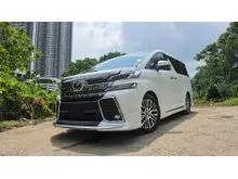 2017 Toyota Vellfire 2.5 ZG MPV