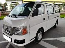 2013 Nissan Urvan 3.0 (M) Window Van 14 seat