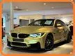 Recon UNREG 2020 BMW M4 COMPETITION PACKAGE 3.0 DCT TWIN TURBO FACELIFT ADAPTIVE LED HEADLAMP CARBON INTERIOR SURROUND 3 CAM HARMAN KARDON KEYLESS ENTRY