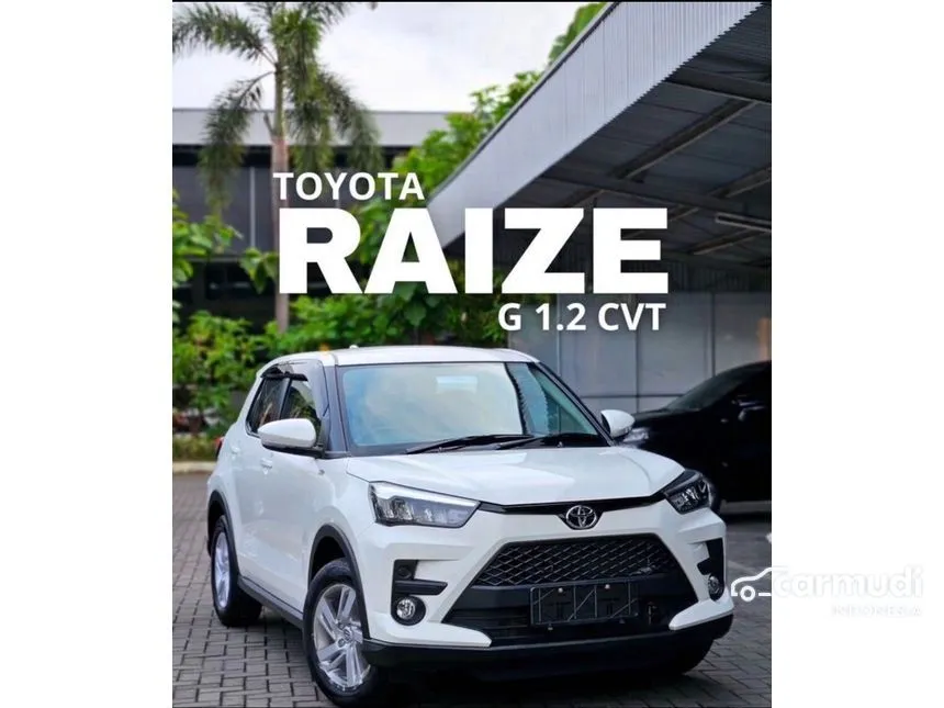 Jual Mobil Toyota Raize 2024 G 1.2 di Jawa Barat Automatic Wagon Putih Rp 230.700.000