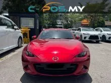 2021 Mazda Roadster 2.0 RF Convertible / Bose Sound System / Soul Red Colour / Reverse Cam / Hard Top / Convertible / 2.0 / Manual
