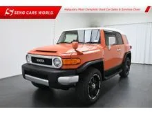 2013/2016 Toyota FJ Cruiser 4.0 SUV TIPTOP CONDITION LOW MILEAGE