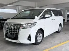 2022 Toyota Alphard 2.5 G X MPV 2.5 X 8 Seaters 2 Power Door Unreg