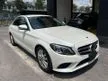 Recon 2018 MERCEDES BENZ C200 AVANTGARDE 1.5 EQ BOOST TURBO FREE 5 YEARS WARRANTY - Cars for sale