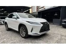 2021 Lexus RX 300 2.0 Luxury SUV PANORAMIC ROOF BLACK INTERIOR AND BLACK FULL LEATHER SEAT ORIGINAL SURROUND VIEW 4CAMERA UNREGISTERED