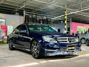 2012 Mercedes-Benz W204 C200 AMG CGi 1.8 AT JAPAN SPEC AVANTGARDE, AMG PACKAGE, LOCAL KL AP, 18-INCH BRABUS STYLE RIMS
