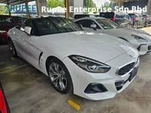 2023 BMW Z4 2.0 sDrive20i M SPORT CONVERTIBLE HEAD UP DISPLAY HARMAN KARDON SOUND SYSTEM LOE MILRAGE 12K KM ONLY MEMORY SEAT PUSH START KEYLRSS UNREG