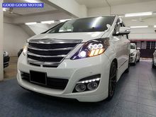 2012 Toyota Alphard 2.4 SC SPEC ORIGINAL JAPAN ACCESSORIES ALMOST FULL SPEC