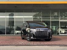 2018 Toyota Alphard 2.5 G S C Package MPV Many Unit To Choose