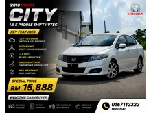 2010 Honda City 1.5 E Paddle Shift I-VTEC Cash & Carry