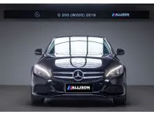 2016 Mercedes-Benz C200 2.0 Avantgarde Sedan AT Hitam Dp 1,9 Jt No Pol Ganjil