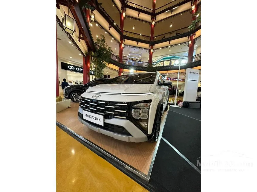 Jual Mobil Hyundai Stargazer X 2024 Prime 1.5 di Banten Automatic Wagon Putih Rp 320.000.000