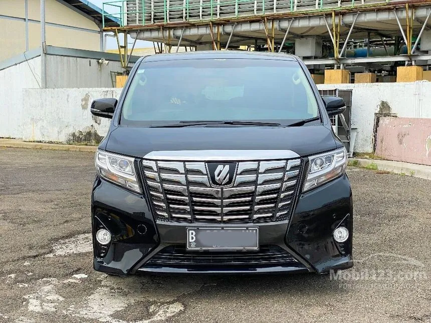 Jual Mobil Toyota Alphard 2015 X 2.5 di DKI Jakarta Automatic Van Wagon Hitam Rp 549.000.000