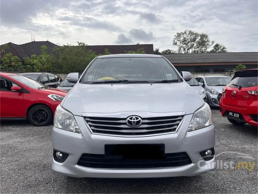 2013 Toyota Innova G MPV