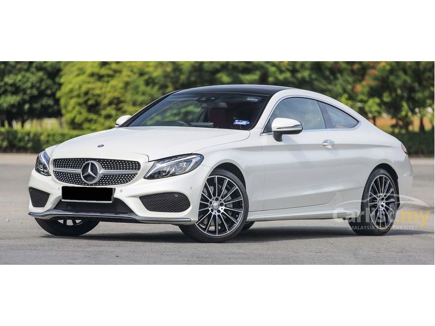 Mercedes C Class Coupe White 18