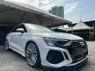 Recon ALL NEW FACELIFT TFSI QUATTRO SHOWROOM CONDITION 2022 Audi RS3 2.5 Sedan