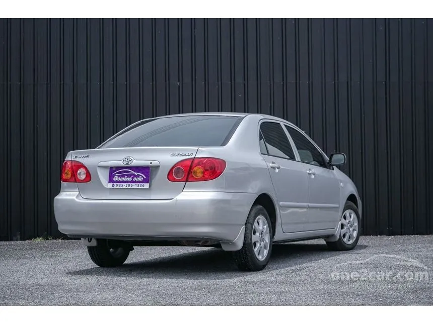 2002 Toyota Corolla Altis J Sedan