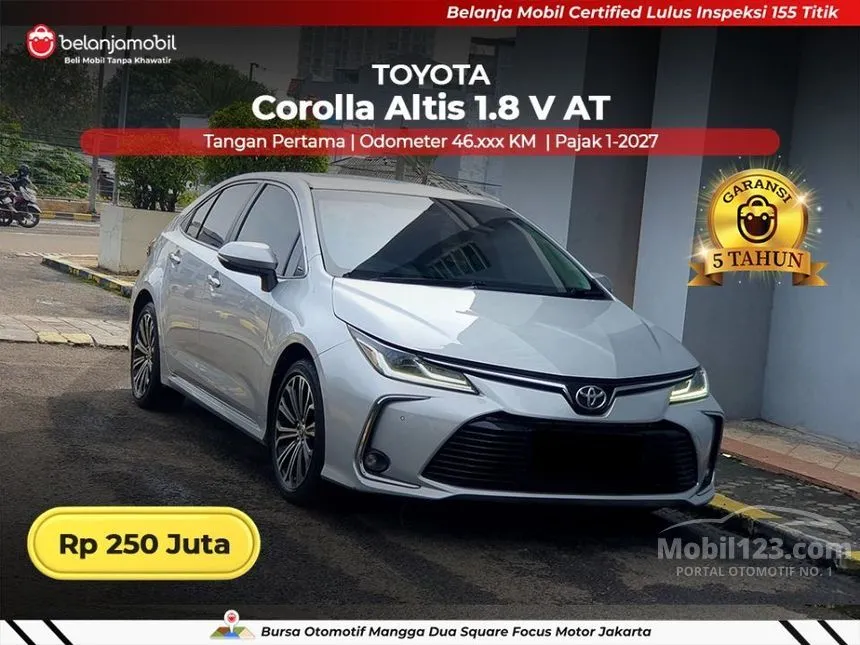 2021 Toyota Corolla Altis V Sedan