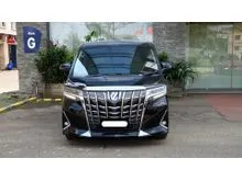 2018 Toyota Alphard 2.5 G MPV hitam km 59 ribuan